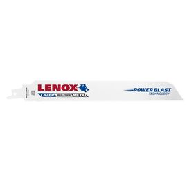 Lenox® Lazer®/T2™ Technology 1" X .042" X 9" Bi-Metal Reciprocating Saw Blade 14 Teeth Per Inch