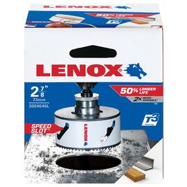 Lenox® Speed Slot® 2 7/8" Bi-Metal Hole Saw 4/5 Variable Pitch Teeth Per Inch