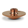 RADNOR™ 1.4 mm Copper High Density Round Nozzle For Trumpf® CO2 Laser Torch