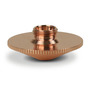 RADNOR™ 2 mm Copper High Density Nozzle For Trumpf® CO2 Laser Torch