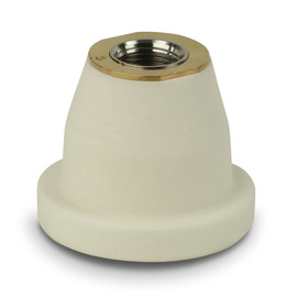 RADNOR™ 41 mm X 33.5 mm Ceramic Nozzle Holder For Trumpf® CO2 Laser Torch