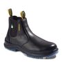 TERRA® Size 14W Black Murphy Leather/Rubber Composite Toe Safety Boots With Low Profile Lug Tread Sole And Forefoot And Heel Siping For Maxium Traction