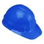 SureWerx™ Blue Jackson Safety® Sentry III® HDPE Cap Style Hard Hat With Ratchet/6 Point Ratchet Suspension