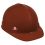 Sellstrom® Brown SureWerx™ Jackson Safety® HDPE Cap Style Hard Hat With 4 Point Ratchet Suspension