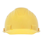 SureWerx™ Yellow Jackson Safety® Advantage HDPE Cap Style Vented Hard Hat With Ratchet/4 Point Ratchet Suspension