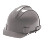 SureWerx™ Gray Jackson Safety® Charger® HDPE Cap Style Hard Hat With Ratchet/4 Point Ratchet Suspension