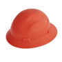Sellstrom® Orange SureWerx™ Jackson Safety® HDPE Full Brim Hard Hat With 4 Point Easy Dial Ratchet Suspension