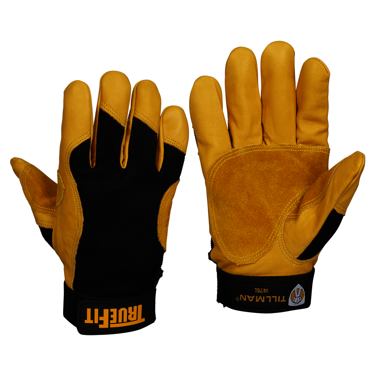 Tillman 1475 TrueFit Gold Cowhide Gloves-XL