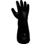SHOWA® Size 10 Black Cotton Lined Neoprene Chemical Resistant Gloves