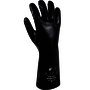 SHOWA® Size 10 Black Cotton Jersey Lined PVC Chemical Resistant Gloves