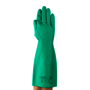 Ansell Size 10 Green AlphaTec® Solvex® Nitrile Chemical Resistant Gloves