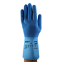 Ansell Size 11 Blue AlphaTec® Cotton Lined Natural Rubber Latex Chemical Resistant Gloves