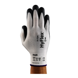 Ansell Size 8 HyFlex® HPPE And Spandex Cut Resistant Gloves With Polyurethane Coating