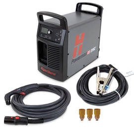 Hypertherm® 200-600 V Powermax65 SYNC™ Plasma Cutter With CSA, CPC port, 75 degree handheld torch, and 50' lead