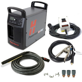 Hypertherm® 200-600 V Powermax65 SYNC™ Plasma Cutter With CSA, CPC port, 180 degree machine torch, and 25' lead, remote