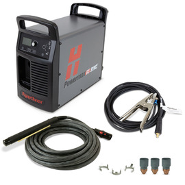 Hypertherm® 200-600 V Powermax65 SYNC™ Plasma Cutter With CSA, CPC port, 180 degree machine torch, and 25' lead