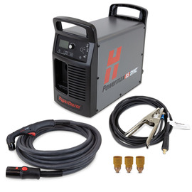 Hypertherm® 200-600 V Powermax85 SYNC™ Plasma Cutter With CSA, CPC port, 75 degree handheld torch, and 25' lead