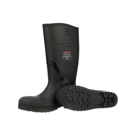 RADNOR™ Size 8 Black 15" PVC Knee Boots With Composite Toe And Removable Insole