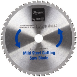 Fein Slugger 7" Thin Steel Metal Cutting Saw Blade  48 Teeth