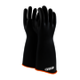 Protective Industrial Products Size 10 Black NOVAX Natural Rubber Class 1 High Voltage Electrical Insulating Linesmen Gloves With Contour Cuff