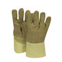 National Safety Apparel® Regular 14" Brown 54 Ounce PBI/DuPont™ Kevlar® Heat Resistant Gloves With Thermobest™ Cuff, Wool Lining And Straight Thumb