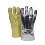 National Safety Apparel® Regular 14" Yellow/Aluminized 53 Ounce Thermobest™ Heat Resistant Gloves With Wool Lining And Straight Thumb
