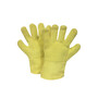 National Safety Apparel® Large 12" Yellow 22 Ounce DuPont™ Kevlar® Terry Cloth Heat Resistant Gloves With Kevlar® Twill Cuff, Wool Lining, And Wing Thumb