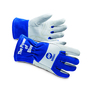 Miller® Medium 11 1/2" Cowhide/Goatskin Wool Back Lined Welders Gloves With Wing Thumb
