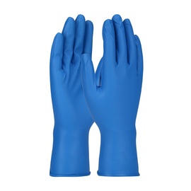 Protective Industrial Products X-Large Blue Grippaz™ Food Plus 8 mil Nitrile Extended Use Gloves (48 Gloves Per Bag)