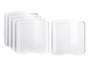 Miller® 5 3/8" X 5 1/8"  Clear Polycarbonate Front Cover (100 Per Box)