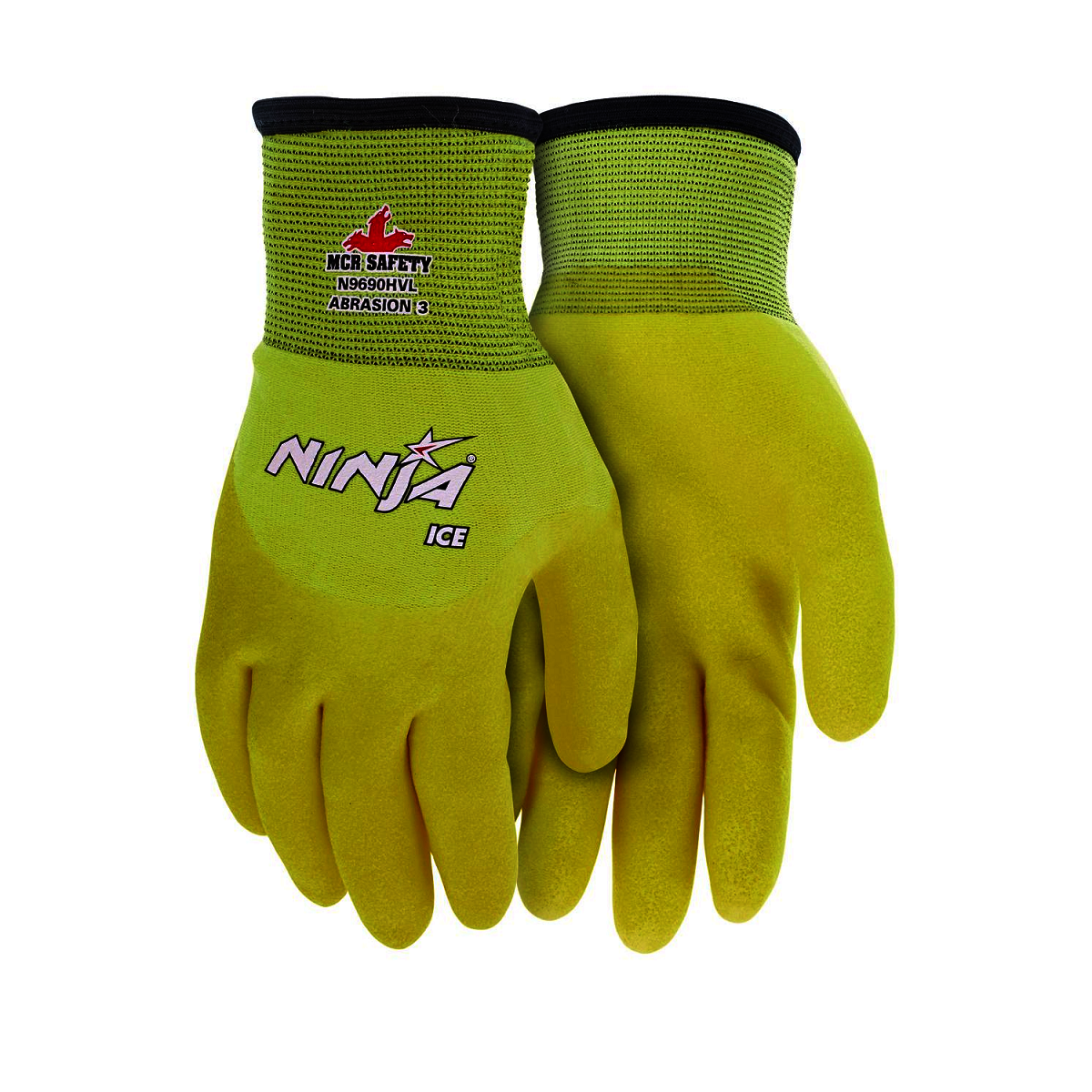 12 pair Insulated HPT Coating Dual Layered Memphis Ninja™ Ice Gloves