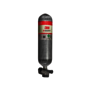 3M™ Scott™ 22.22" X 6" X 6" Carbon-fiber Wrapped Aluminum Alloy Shell Cylinder For SCBA With Snap Change Valve