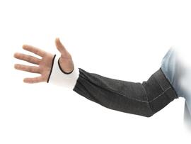 Ansell 12” Length/Wide Black HyFlex® INTERCEPT™ Technology Industrial Cut Resistant Sleeves