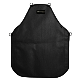 HexArmor® Gray Double Layer SuperFabric® A9 ANSI Level Cut Resistant Apron With Straps Closure