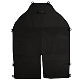 HexArmor® Gray Single Layer Double Layer Patch SuperFabric® Apron With Straps Closure