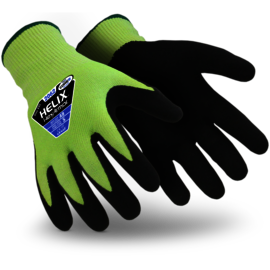 HexArmor® Small Helix 13 Gauge High Performance Polyethylene Blend And Nitrile Cut Resistant Gloves With Nitrile Coated Palm And Fingertips