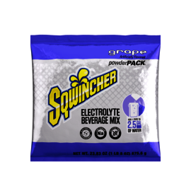 Sqwincher® 23.83 Ounce Grape Flavor Powder Concentrate Package Electrolyte Drink (32 per Case)