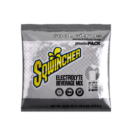 Sqwincher® 23.83 Ounce Cool Citrus Flavor Powder Pack Bag Electrolyte Drink