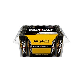 RAYOVAC® Ultra Pro Industrial Alkaline AA Battery (24 Per Package)