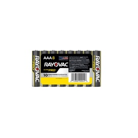 RAYOVAC® Ultra Pro Industrial Alkaline AAA Battery (8 Per Package)