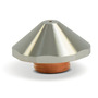 RADNOR™ 1.0 mm Copper Nozzle For Trumpf® CO2 Laser/Trumpf® Fiber Laser Torch (Hard Chrome Plating)