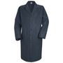 Red Kap® Small/Regular Navy 65% Polyester/35% Combed Cotton Shop Coat With Gripper Closure