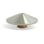 RADNOR™ 1.4 mm Copper Nozzle For Trumpf® CO2 Laser Torch (Chrome Plating)