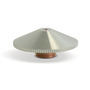 RADNOR™ 1.4 mm Copper Nozzle For Trumpf® CO2 Laser Torch (Hard Chrome Plating)