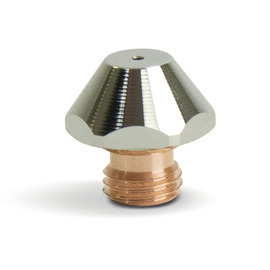 RADNOR™ 0.8 mm Copper Nozzle For Trumpf® CO2 Laser/Trumpf® Fiber Laser Torch (Chrome Plating)
