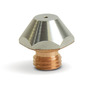 RADNOR™ 0.8 mm Copper High Density Nozzle For Trumpf® CO2 Laser/Trumpf® Fiber Laser Torch (Chrome Plating)