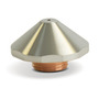 RADNOR™ 1.0 mm Copper Nozzle For Trumpf® CO2 Laser/Trumpf® Fiber Laser Torch (Hard Chrome Plating)