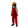 Ansell 2X/Tall Red AlphaTec® Breathable Chemical Protective Clothing With Stitched/Taped Seam
