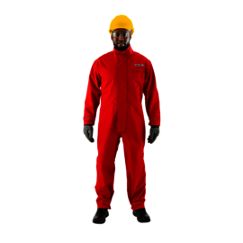 Ansell Large/Tall Red AlphaTec® Breathable Chemical Protective Clothing With Stitched/Taped Seam