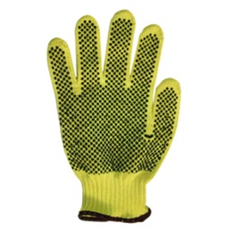 RADNOR™ Size Large DuPont™ Kevlar® Brand Fiber Cut Resistant Gloves With PVC Dot Coated